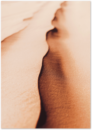 Posterux© | Desert Flow – Minimalist Sand Dunes Poster poster – premium wall art