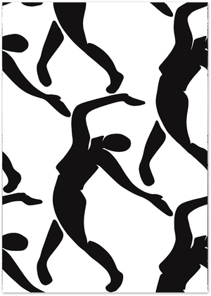 Posterux© | Dynamic Motion – Abstract Figure Art Poster poster – premium wall art