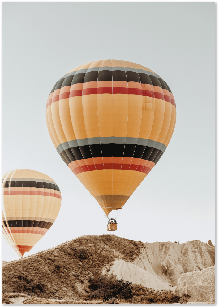 Posterux© | Hot Air Balloons – Dreamy Adventure Wall Art poster – premium wall art
