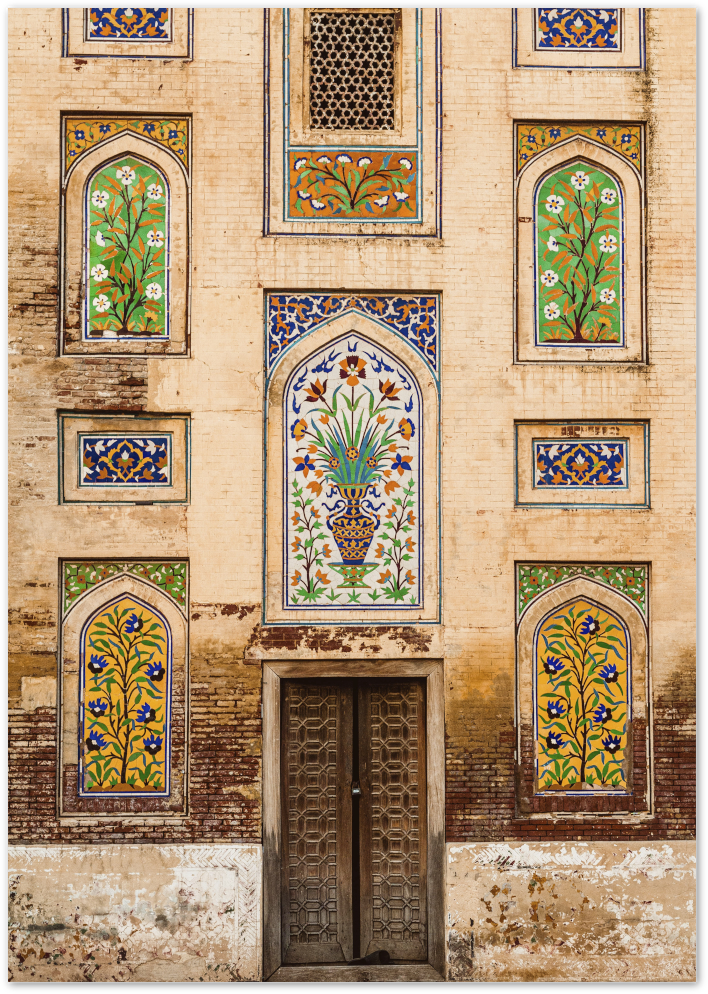 Posterux© | Islamic Mosaics – Intricate Geometric Pattern Print poster – premium wall art