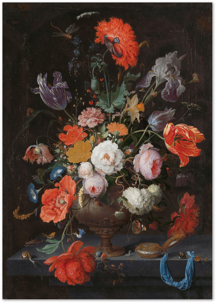 Posterux© | Dutch Master Floral Still Life Poster – Classic Vintage Art poster – premium wall art