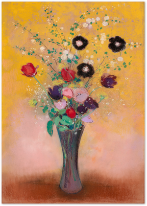 Posterux© | Wildflower Vase Poster – Vintage Floral Elegance poster – premium wall art