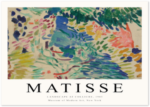 Posterux© | Matisse Landscape Poster – Fauvist Fine Art Reproduction poster – premium wall art