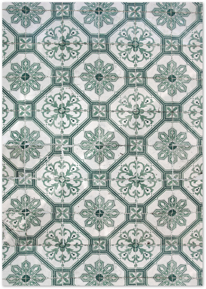 Posterux© | Vintage Tile Pattern – Elegant Wall Art Print poster – premium wall art