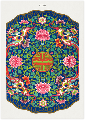 Posterux© | Imperial Floral Medallion Poster – Rich Decorative Art poster – premium wall art