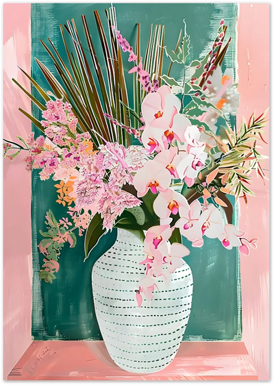 Posterux© | Vintage Botanical Bloom Poster – Classic Floral Elegance poster – premium wall art