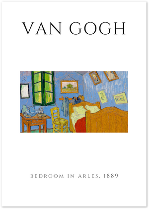 Posterux© | Bedroom in Arles – Van Gogh Interior Poster poster – premium wall art