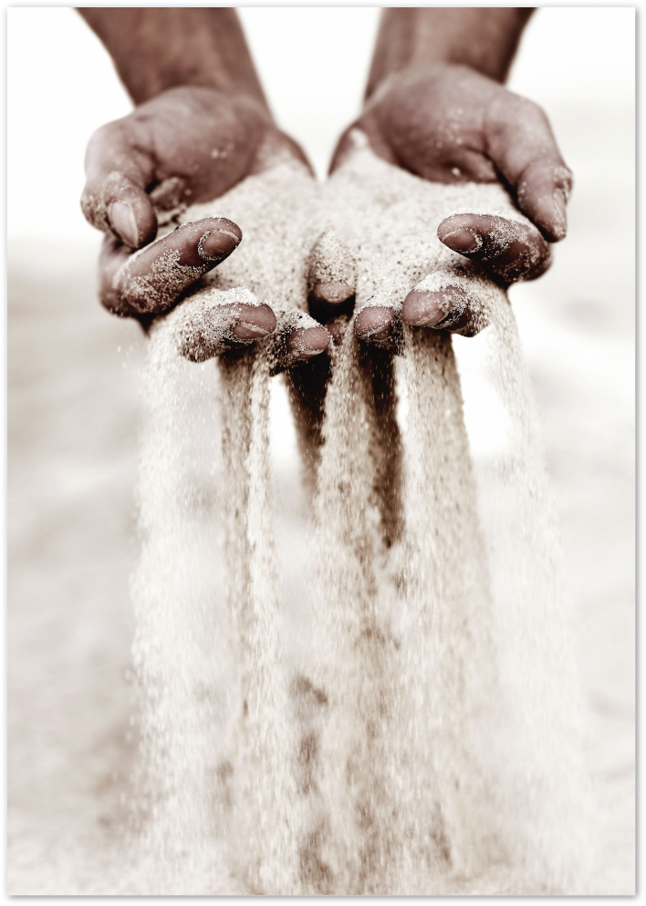 Posterux© | Flowing Sands – Timeless Nature Photography Poster poster – premium wall art