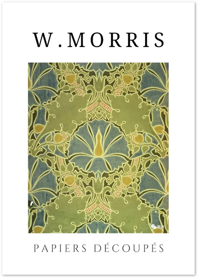 Posterux© | Verdant Harmony Poster – William Morris Style poster – premium wall art