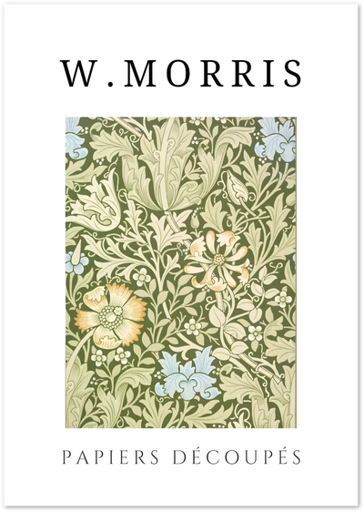 Posterux© | Olive Garden Symphony Poster – William Morris Style poster – premium wall art