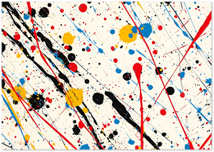 Posterux© | Color Splash Poster – Abstract Energy in Motion poster – premium wall art