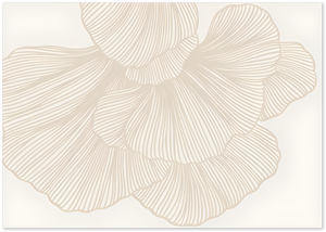 Posterux© | Delicate Petals Poster – Floral Line Art poster – premium wall art