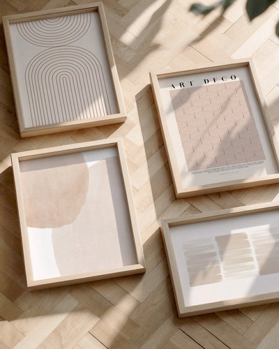 Posterux© | Art Deco Harmony Gallery Wall – Set of 4 Posters poster